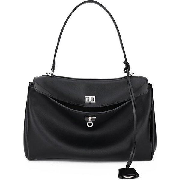 2026 Nowa Torba Tote SkóRzana Damska Torba Styl Lenistwo Torebka Torba Pod Pachę DużA Pojemność Torba Na Ramię Crossbody 35X11X23Cm Black-image