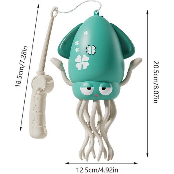Juguete Pulpo BailaríN MáGico Mascota EléCtrica Gateo Luz Y MúSica Calamares Juguetes Ideales Para NiñOs Desarrollo Interactivo Gateo De BebéS Regalos-image
