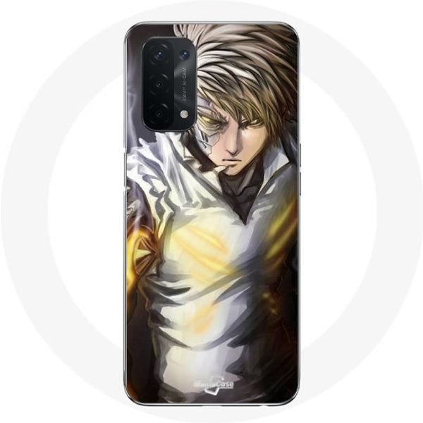 Funda Para Oppo A74 5G - Maniacase - Genos One Punch Man - Flexible - Blanca - Mixta-image