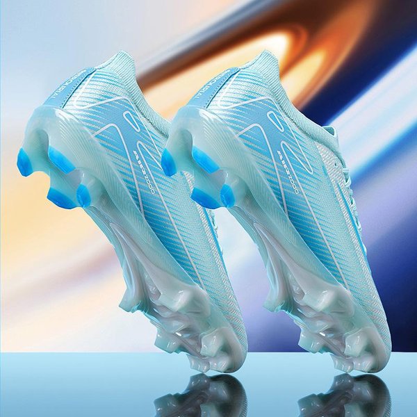Nowe Wysokie Buty PiłKarskie Profesjonalne Buty Treningowe PiłKarskie Tf/Fg AntypośLizgowe Trampki PiłKarskie Buty PiłKarskie Na ZewnąTrz Na Trawę 39-image