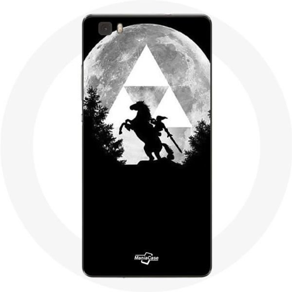 Funda Para Huawei P8 Lite Zelda Luna-image