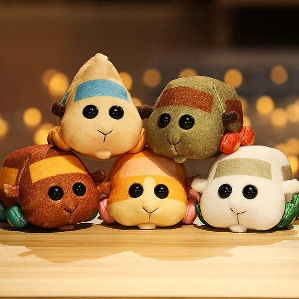 Kawaii Pui Pui Molcar Pluszowe Zabawki MięKkie Wypchane Lalki Myszki Urocza Dekoracja Pokoju Dla Dzieci Zabawki Hobby Urodziny BożE Narodzenie Wykwintne Prezenty 18Cm-image