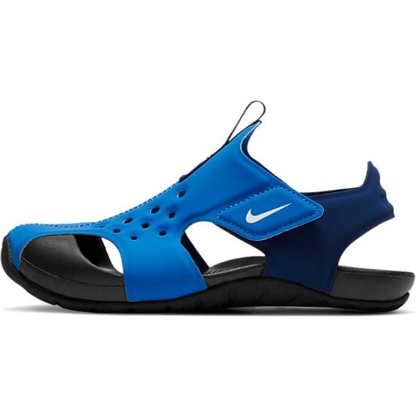 Sandalias Para NiñOs Nike Sunray Protect 2 Antideslizantes Y Transpirables Azul Negro NiñOs De 3 A 7 AñOs 943826-403 28-image