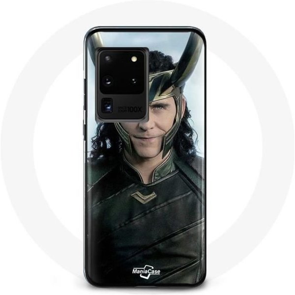 Funda - Maniacase - Samsung Galaxy S20 Ultra - Loki Thor Ragnarok - Flexible - Negra Negro-image