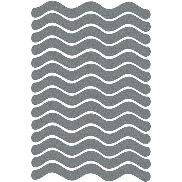 24 Pegatinas Antideslizantes Para BañEra, Pegatinas Antideslizantes Para Ducha, CalcomaníAs Antideslizantes Para BañEra, Ducha, Escaleras, Tiras De Seguridad Para BañO Gris Claro-image