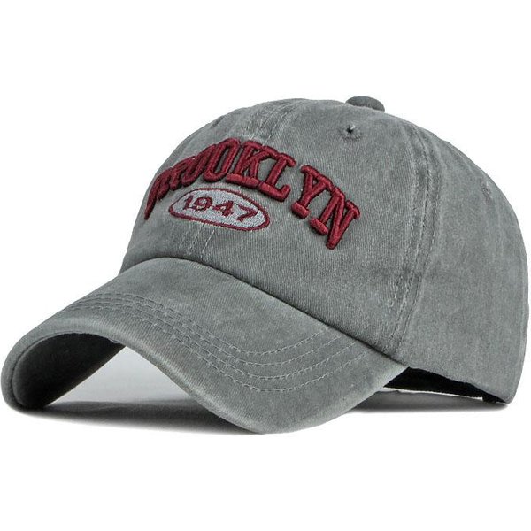 Gorra De AlgodóN Lavado New York Para Hombres Mujeres Gorras Gorras Snapback Gorras De BéIsbol ProteccióN Solar Casquette Gorra De Papa Gorra Para Exteriores-image