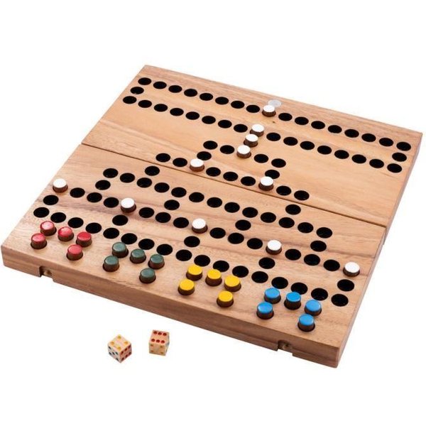 Juego De Madera La Barricada – Juego De Estrategia FáCil – Juego De Madera Familiar – 2 A 4 Jugadores – A Partir De 6 AñOs – 14,5 X 39 X 3.2 Cm-image