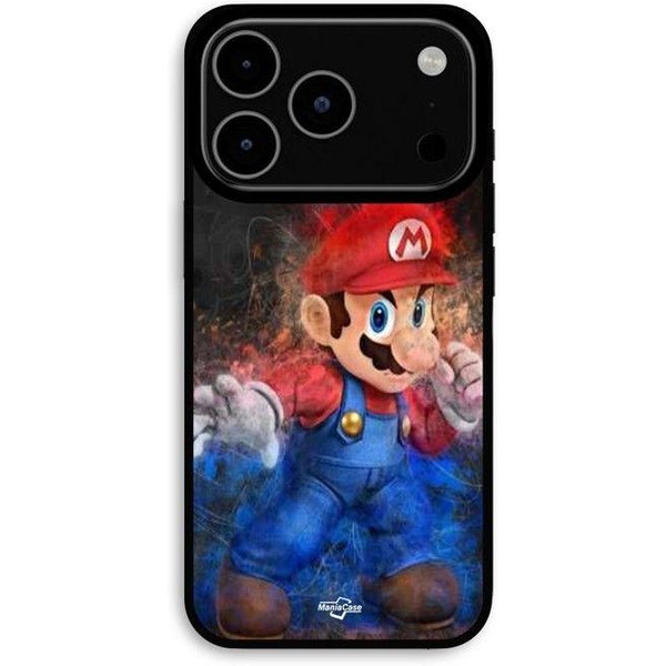 Funda Para Iphone 17 Pro Max Super Mario Bros Juegos Maniacase Negro-image