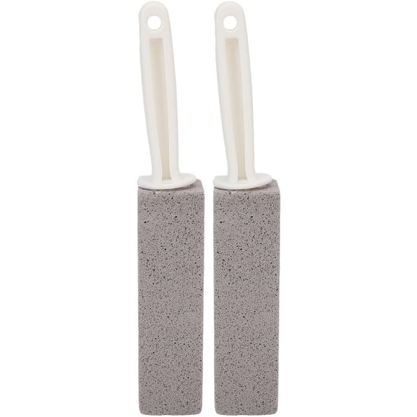 Limpiador De Piedra PóMez Para SalóN De Belleza, Cepillo De Limpieza Para Eliminar Manchas De Inodoro, BañEra Casera, 2 Uds.-image