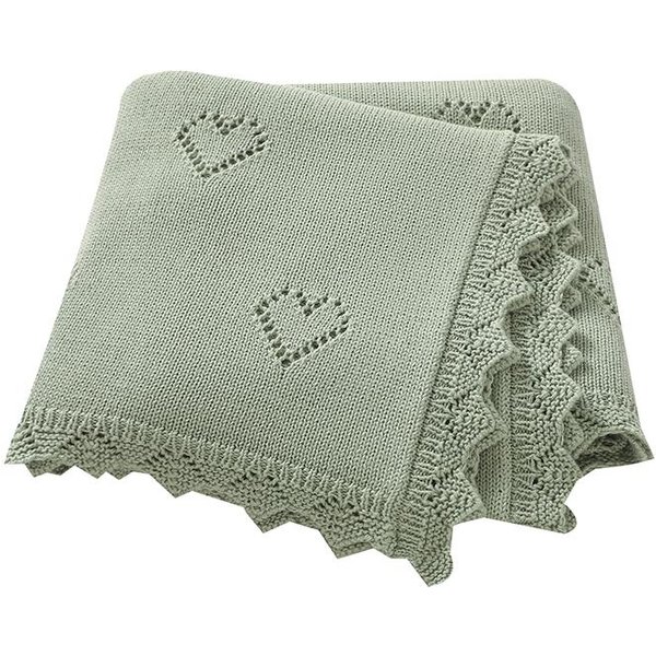 Mantas Para Bebé Tejidas 90*70Cm AlgodóN Ultrasuave Para ReciéN Nacidos NiñOs NiñAs Colcha Cochecito Ropa De Cama Manta Envolvente ArtíCulos Para Dormir-image