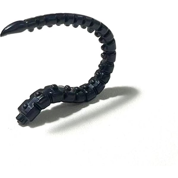 MOC 1 Szt. Specjalny Zestaw KlockóW Konstrukcyjnych PołąCzenie Ogonu Skorpiona ZwierzęCe Klocki Puzzle CząSteczkowe Zabawka DIY Prezent Urodzinowy Dla Dzieci Black-image