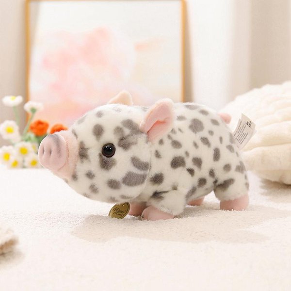 Kawaii Mini ŚWinkowe Zabawki Pluszowe ZwierząTko Pluszowa Zabawka Prezenty Dla Dziewczynek ChłOpcóW Prezenty Urodzinowe Urocze Zabawki ŚWinkowe Lalka Przytulanki 25Cm-image