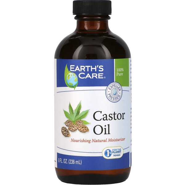 Cuidado De La Tierra, Aceite De Ricino, 8 Fl Oz (236 Ml) Black-image