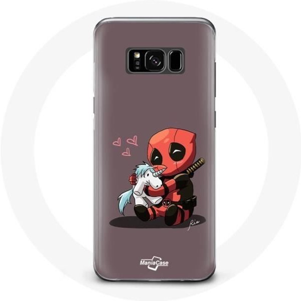 Funda - Deadpool - Samsung Galaxy S8 - Flexible - ProteccióN - Unicornio-image