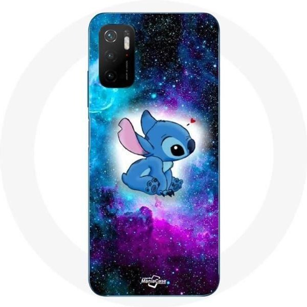 Etui Maniacase Do Xiaomi Poco M3 Pro 5G Stitch Ohana Kolorowa Przestrzeń-image