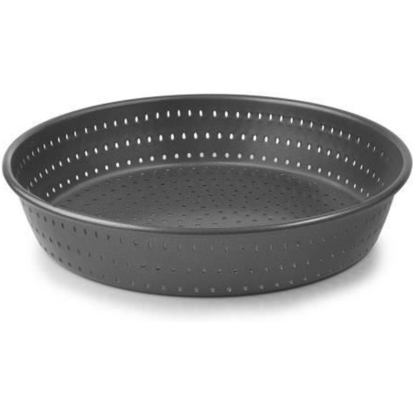Molde Alto Perforado - Ibili - 26 Cm - Acero - Antiadherente - Apto Para Lavavajillas Gris-image