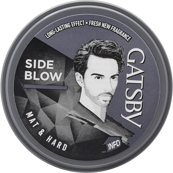 Cera Para Peinar Gatsby Mate Y Fuerte Para Hombres FijacióN Fuerte Acabado Mate No Pegajosa FáCil De Quitar Re-Estilizable Paquete De 75G Cera Para El Cabello-image
