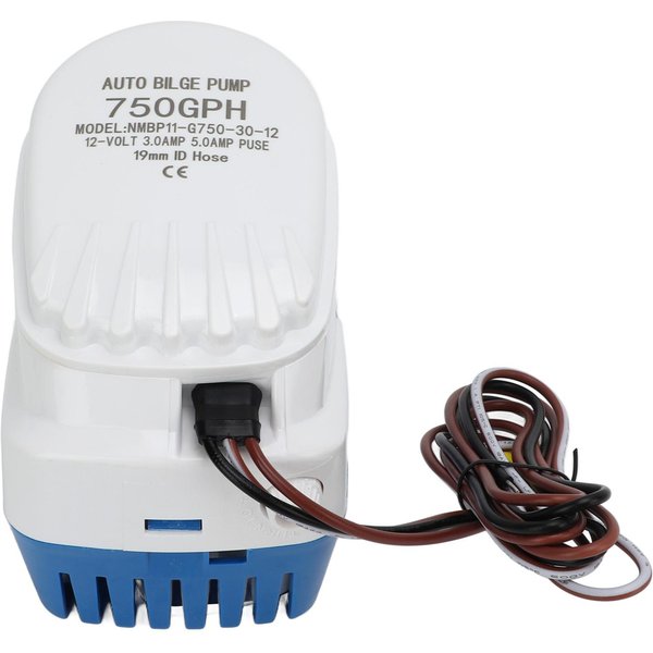 Bomba De Agua Sumergible AutomáTica Blige 750 GPH 12V Buen Sellado Alta Eficiencia Para Barco Caravana RV-image