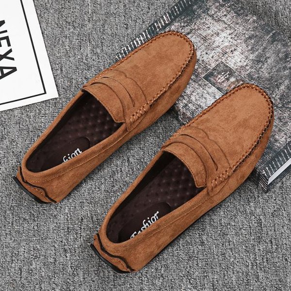Mokasyny MęSkie Obuwie Codzienne Buty żEglarskie Trampki MęSkie Nowe Modne Buty Do Jazdy Samochodem Buty Do Chodzenia Mokasyny MęSkie Obuwie Sportowe 40-image