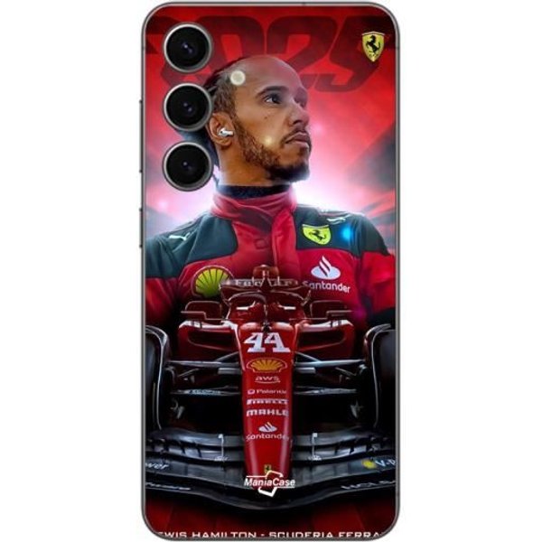 Funda Samsung Galaxy S24 Lewis Hamilton Ferrari Oficial Maniacase-image