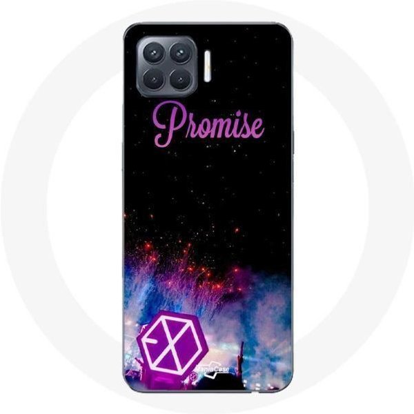 Funda Para Oppo A93 Exo Grupo K-Pop Logo CancióN Prometida-image