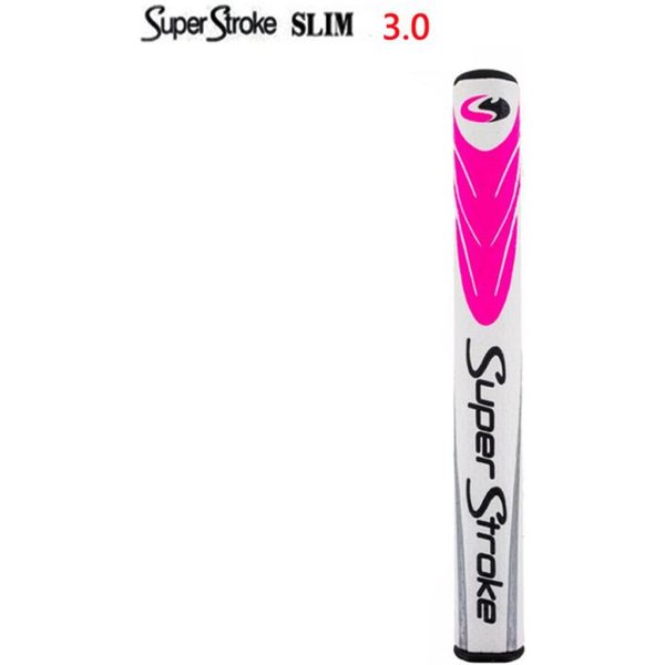 EmpuñAdura De Putter De Carbono Para Palos De Golf, Compatible Con Superstroke 2.0, 3.0 Y 5.0, Ultraligera Y Antideslizante. White Pink: 5.0-image