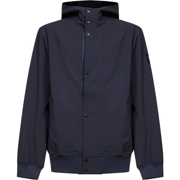 Stone Island Ss26 Kurtka Z Zamkiem, GłAdka, Z Kapturem, Z DłUgim RęKawem, MęSka Kurtki L1S154100118S0A22-V0020 XL Black-image