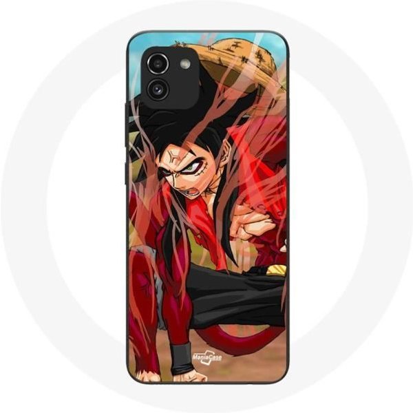 Funda Para Samsung Galaxy A03 Luffy Gear 5 One Piece Manga Anime-image
