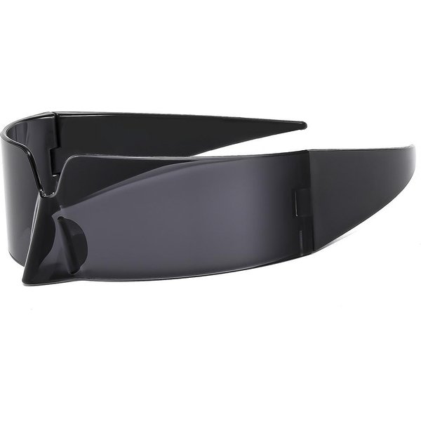 Gafas De Sol Sin Montura De DiseñAdor Vintage De Lujo Y2K UV400 Para Mujer, Hombre, Fiesta Punk, Gafas Deportivas Gray-image