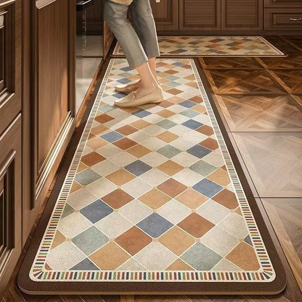 SzybkoschnąCa, AntypośLizgowa Mata PodłOgowa Z Ziemi Okrzemkowej Do Kuchni I łAzienki 60*90Cm-image