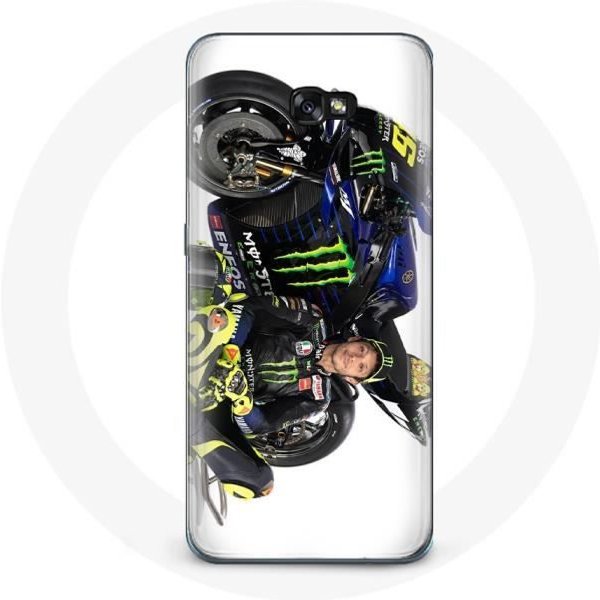 Funda - Valentino Rossi - Samsung Galaxy A3 2017 - RíGida - Piloto De Velocidad - Blanco Blanco-image
