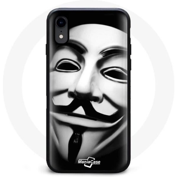 Funda - Anonymous - Iphone XR - Negro - Flexible - ProteccióN Contra Golpes-image