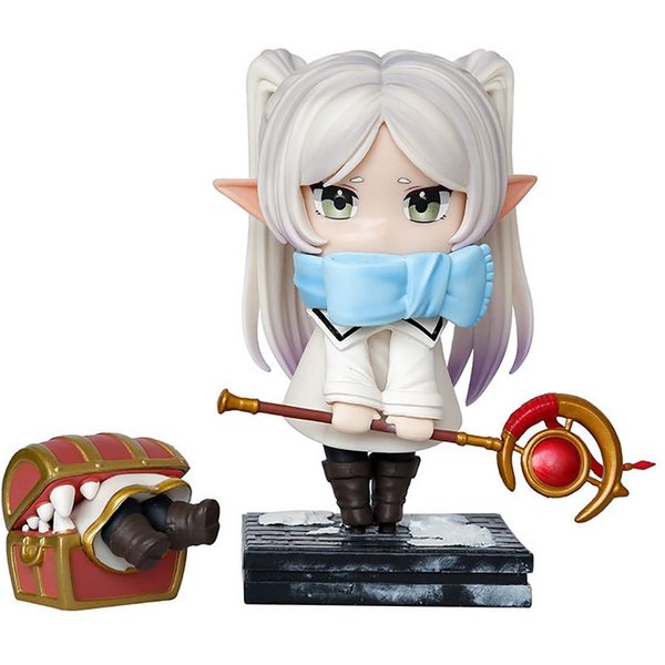 4-8 Sztuk Frieren: Beyond Journey's End Model Anime SiedząCa Paproć Figurki Akcji Frieren Figurka Stopper Do Makaronu Kolekcja Model Zabawka-image