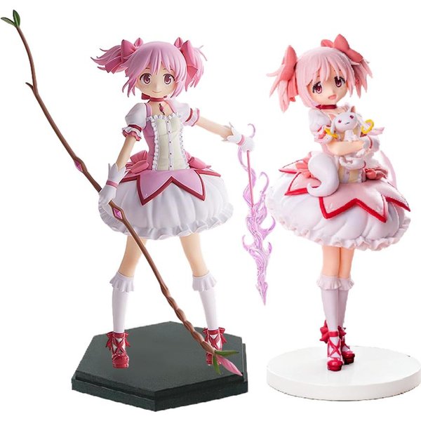 2 Rodzaje Puella Magi Madoka Magica Anime Model Kaname Madoka Magiczna Dziewczyna Figurki Akcji PVC Figurka Anime KreskóWka Figurka Zabawka Prezent-image