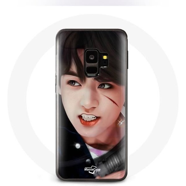 Funda Para Samsung Galaxy S9 Plus BTS Bangtan Sonyeondan Jungkook Fanart-image