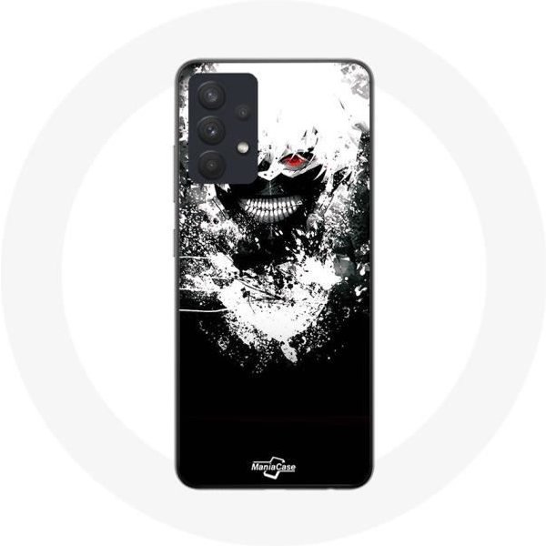Funda - Maniacase - Samsung Galaxy A13 5G - Anime Tokyo Ghoul - ProteccióN - Flexible Negro-image