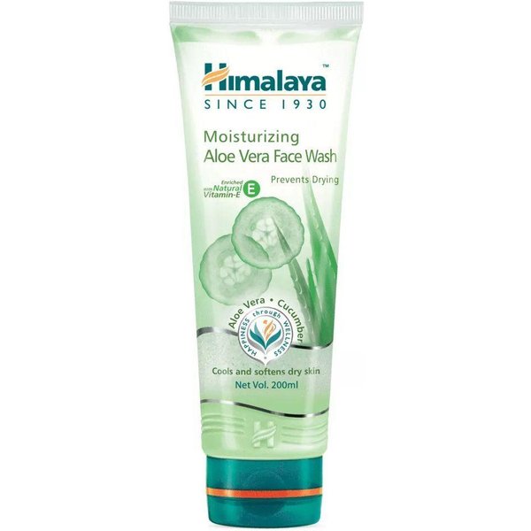 Gel De Lavado Hidratante De Aloe (100 Ml), Limpiador Facial De Aloe Vera, Himalaya 6.1375 White-image