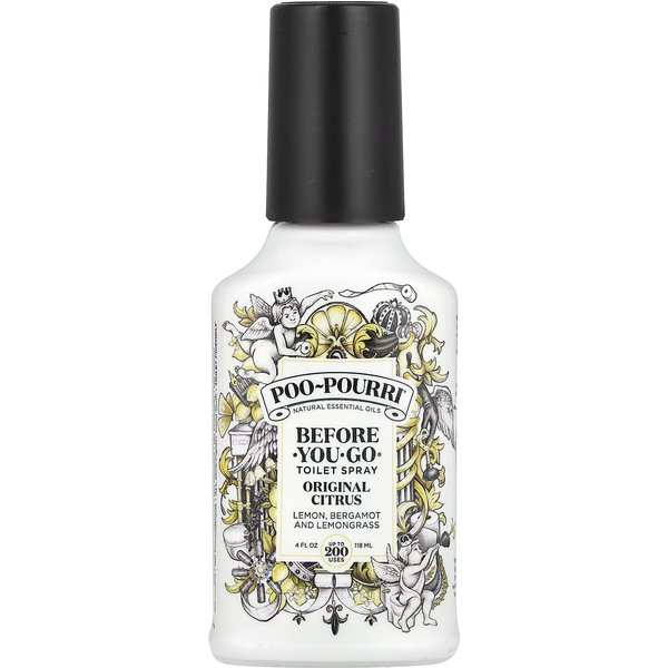 Poo-Pourri, Spray Para El Inodoro Antes De Ir, CíTrico Original, 118 Ml (4 Onzas LíQuidas)-image