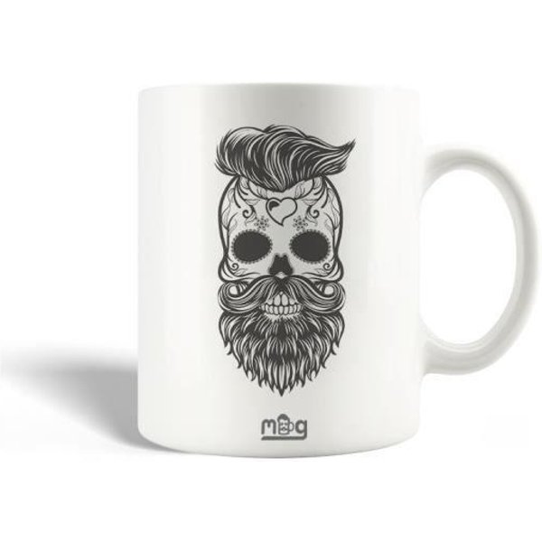 Mug En CéRamique TêTe De Mort Mexicaine Signification Histoire-image