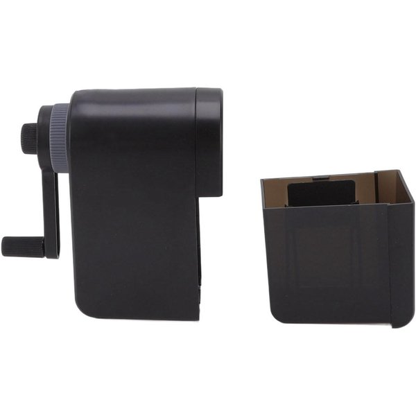 Sacapuntas Manual ArtíStico Boceto Negro Punta De LáPiz Ajustable AlimentacióN AutomáTica De LáPiz Mano De Artista Gray-image