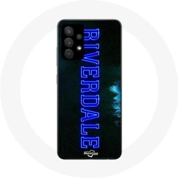 Funda Para Samsung Galaxy A13 4G / A13 4G Lite Serie Riverdale Logo Azul-image