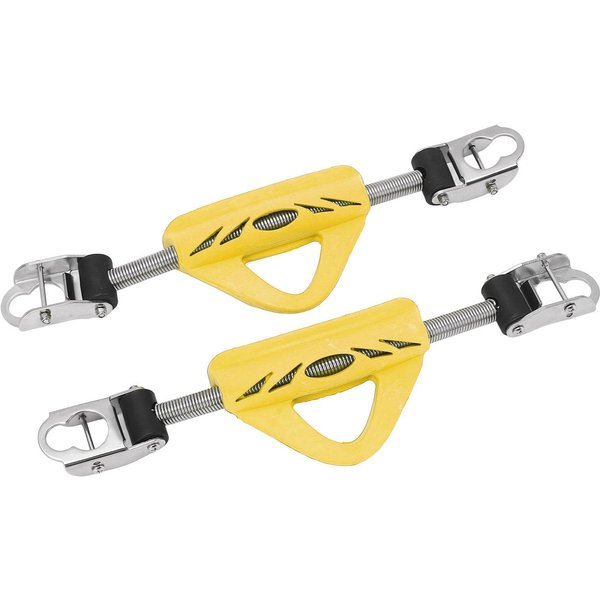 2PCS Pasek SprężYnowy Do PłEtw Nurkowych 316 Ze Stali Nierdzewnej O PodwóJnym Zastosowaniu Pasek SprężYnowy Do PłEtw Nurkowych Yellow-image