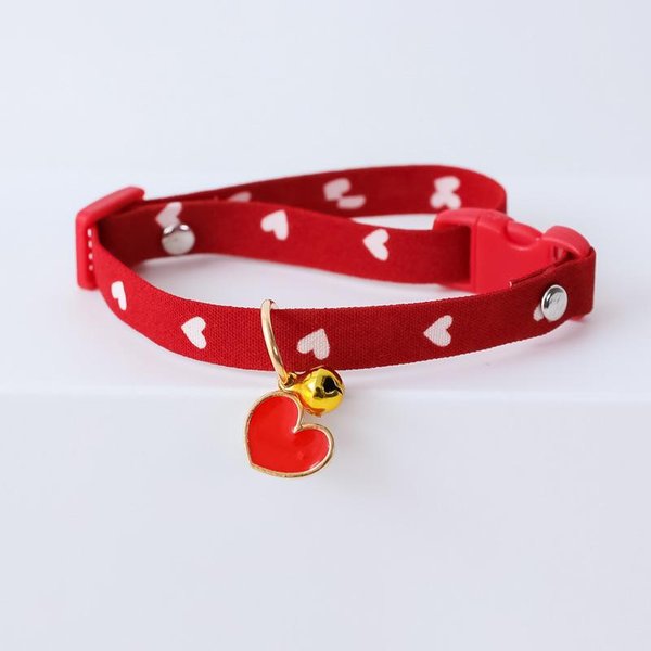 Nuevo Collar Ajustable Para Gatito Con Cascabel Collares Para Gatos Mascotas Rompibles Collar Para Cachorros Suministros Para Gatos Accesorios Para Gatos 18-30Cm-image