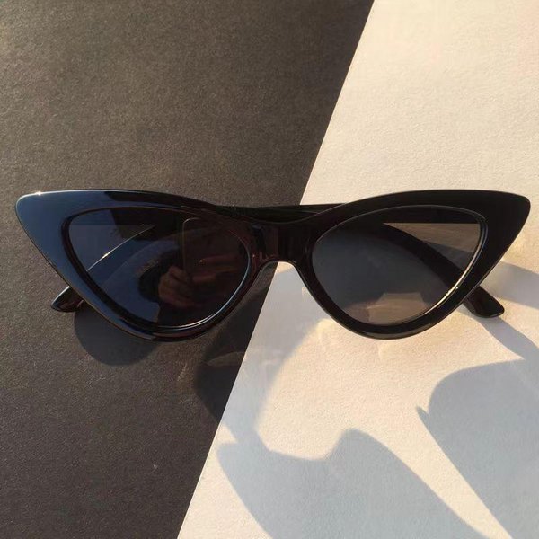 Nuevas Gafas De Sol Cat Eye De Montura PequeñA Para Mujer Moda De DiseñAdor Gafas Vintage ProteccióN UV400 1PC-image