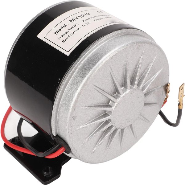 Silnik Elektryczny 24 V 280 W 2500 Obr./Min. Aluminiowy Stop O DużEj PręDkośCi, 11-ZęBowy Silnik ZęBaty Do Roweru Elektrycznego-image