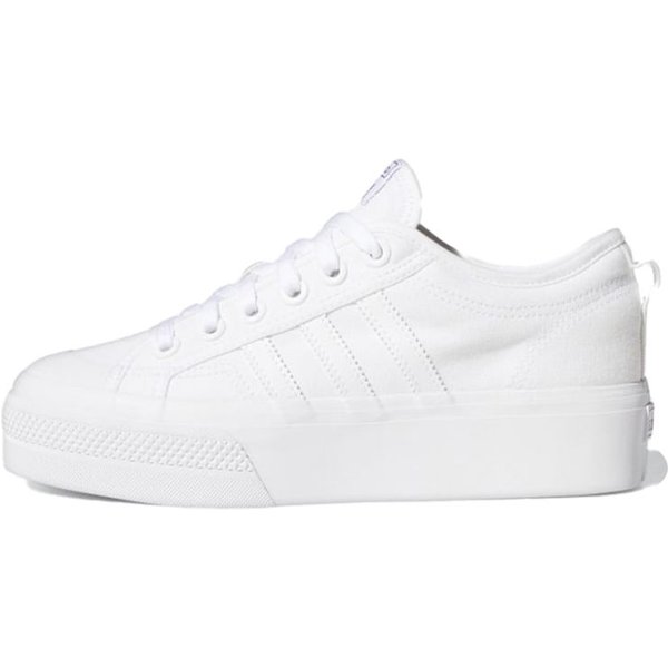 Adidas Nizza Platform Triple White Damskie Sneakersy Cloud-White FV5322 36⅔-image