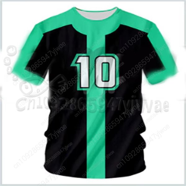 AmerykańSkie Anime Omnitrix Ben10 Koszulki Cosplay 3D Ben Tennyson Nadruk DziecięCa KreskóWka T-Shirt Letnie Harajuku KróTki RęKaw Y2K Top 110-image