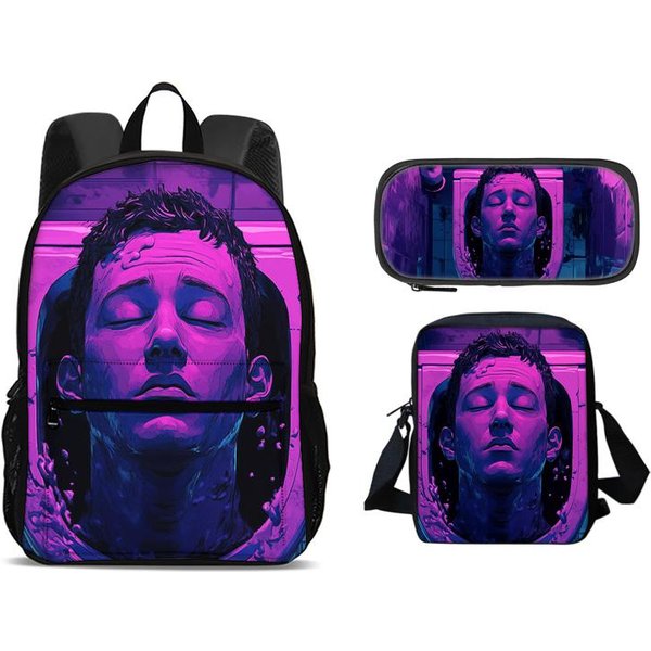 Mochila Bolsa Para BolíGrafos Bolso De Hombro Set De 3 Piezas Skibidi Toilet VersáTil Gran Capacidad NiñO Y NiñA Escuela CumpleañOs Mejor Regalo-image