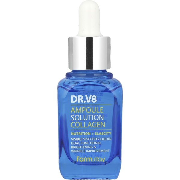 Estancia En Granja, Dr.. SolucióN De Ampolla V8 ColáGeno, 30Ml Blue-image