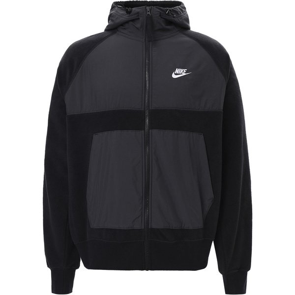 Chaquetas Nike Para Hombre Negras Con Capucha Moderadas Otras M-image